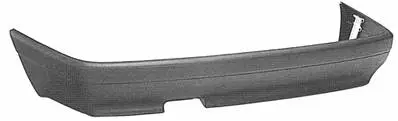 Dernier Modèle Pare chocs arrière pour AUDI 80 B3 1986-1991, Noir, Neuf