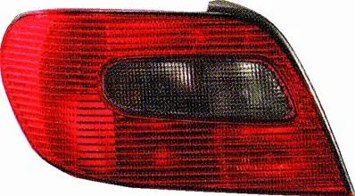 Feu arrière gauche pour CITROËN XSARA ph. 1 1997-2000, rouge fumé, Mod. Berline, Neuf Nouvelle Collection