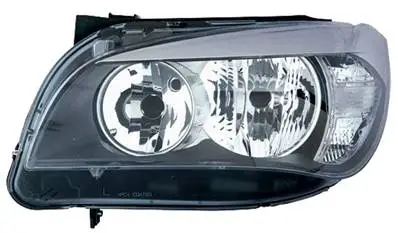 Vente Directe Phare Optique avant gauche pour BMW X1 E84 ph. 2 2012-2015, H7+H7, Corps noir, Neuf