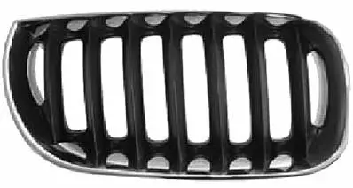 Achat Immédiat Grille de radiateur avant droite pour BMW X3 E83 2004-2006, chromé noire, Neuve