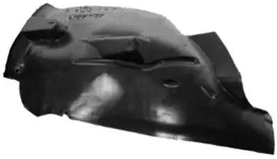 Seulement Aujourd’hui Pare boue d&rsquo;aile avant droite pour PEUGEOT 407, 2004-2011, partie arrière, Neuf