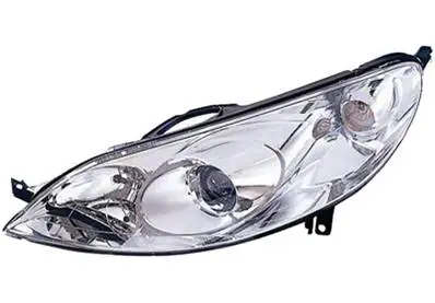 Phare Optique avant gauche pour PEUGEOT 407, 2004-2011, H1+H7, Neuf Bon Plan