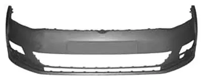 Pare chocs avant pour VOLKSWAGEN GOLF VII ph. 1 2012-2016, Neuf à peindre Retour Gratuit