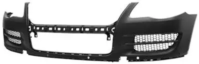 Réduction Pare chocs avant pour VOLKSWAGEN TOUAREG I ph. 2 2007-2010, trous capteurs radar, Neuf à peindre