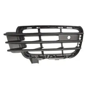 Nouvel Arrivage Grille de calandre droite pour VOLKSWAGEN TOUAREG II 2010-2014, trou radar + support, noire, Neuve