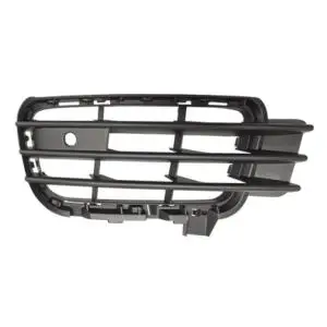 Meilleur Prix Grille de calandre gauche pour VOLKSWAGEN TOUAREG II 2010-2014, trou radar + support, noire, Neuve