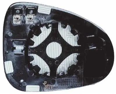 Quantité Limitée Miroir Glace rétroviseur droit pour VOLKSWAGEN TOUAREG II 2010-2014, dégivrant, bleu, Neuf