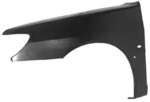 Marque Aile avant gauche pour PEUGEOT 306, 1997-2001, avec trou, Neuve à peindre