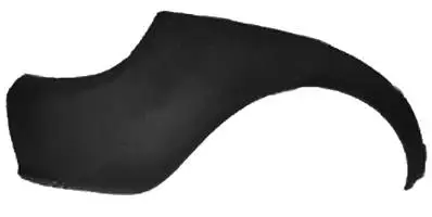 Crosse Pare chocs arrière droite pour FORD KA 1996-2008, Noir, Neuf Promotion