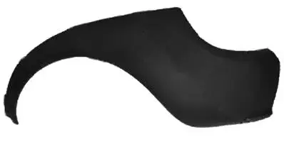 Crosse Pare chocs arrière gauche pour FORD KA 1996-2008, Noir, Neuf Meilleur Prix