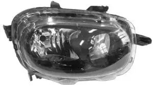 Phare Optique avant droit pour CITROËN C3 III phase 1 2016-2020, H7+H7, Neuf Offre Limitée