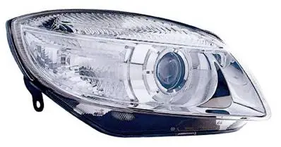 Seulement Aujourd’hui Phare Optique avant droit pour SKODA FABIA II ph. 1 2007-2010, H7, feu lenticulaire, Neuf