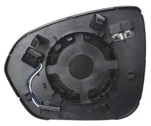 Produit De Marque Miroir Glace rétroviseur droit pour DACIA DUSTER 2 phase 1, depuis 2018, Système BLIS, dégivrant, à clipser, Neuf