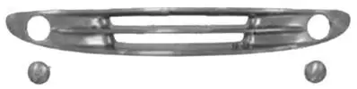 Grille de calandre centrale pour SMART FORTWO CABRIO, 2000-2007, pare chocs avant, Gris clair, Neuve Seulement Aujourd’hui