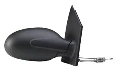 Rétroviseur droit mécanique pour SMART FORTWO CABRIO, 2000-2007, Noir, Neuf Achat Immédiat