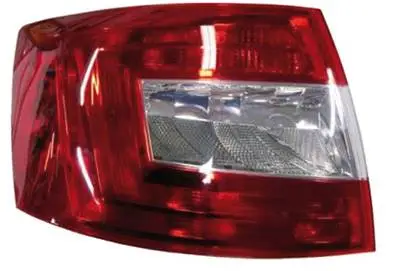 Feu arrière gauche pour SKODA OCTAVIA III phase 1 2013-2016, Mod. Berline, Rouge Incolore, Neuf Satisfait Ou Remboursé