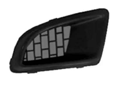 Offre Spéciale Grille de calandre gauche pour LANCIA YPSILON I ph. 2 2006-2011, Noire, Neuve