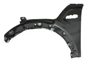 Aile avant gauche pour MINI F55/F56 2014-2021, ONE/COOPER, avec trous clignotant, trous élargisseur d&rsquo;aile, Neuve à peindre Produit De Marque