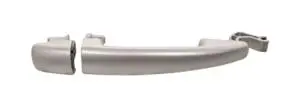 Poignée de porte avant droit pour CITROËN C3 II phase 2, 2013-2016, sans trou clé, externe, argentée, Neuve Meilleure Vente