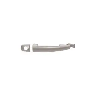 Solde Poignée de porte avant gauche pour CITROËN C3 II phase 2, 2013-2016, avec trou clé, externe, argentée, Neuve