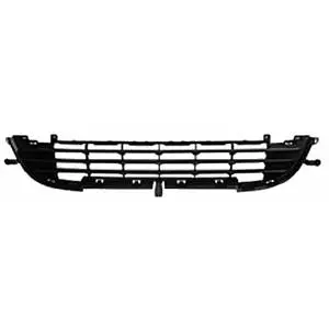 Quantité Limitée Grille de calandre inférieure pour PEUGEOT 207+, 2012-2014, noire, pare chocs avant
