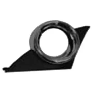 Satisfait Ou Remboursé Grille de calandre gauche pour PEUGEOT 207 SW phase 1, 2006-2009 (Sport) contour chromé, trou feu AB