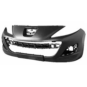 Pare chocs avant pour PEUGEOT 207 SW phase 2, 2009-2013, trous feux antibrouillard, Neuf Livraison Express