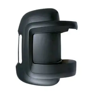 Coque rétroviseur droit pour PEUGEOT BOXER II phase 1, 2006-2014, (bras court), noire, Neuve Certifié