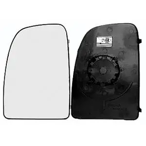 Miroir Glace rétroviseur gauche pour FIAT DUCATO III phase 2 2014-2023, verre supérieur, dégivrant Offre Limitée