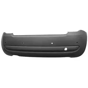 Pare chocs arrière pour FIAT 500 phase 1, 2007-2012, (4 trous radar), Neuf à peindre Top Vente