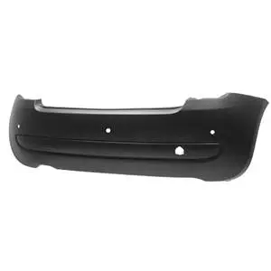 Nouveauté Pare chocs arrière pour FIAT 500 phase 1, 2012-2015, (3 trous radar), Neuf à peindre