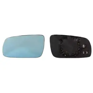 Miroir Glace rétroviseur gauche pour AUDI A3 I phase 1, 1996-2000, (grand modèle), bleu, asphérique Quantité Limitée