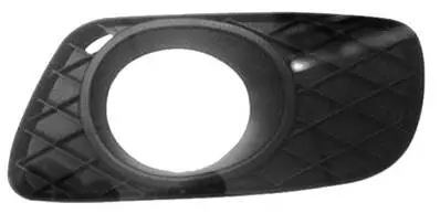 Grille de calandre gauche pour SMART FORTWO, 2007-2011, trou antibrouillard, pare chocs avant, Neuve Bon Marché