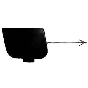 Nouveauté Cache crochet de remorquage pour AUDI A3 II ph.1 SPORTBACK 2004-2008, pare chocs avant