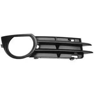 Dernière Chance Grille de calandre droite pour AUDI A3 II ph.2 (3 portes) 2005-2008 noire, trou AB, pare chocs avant