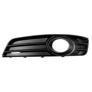 Grille de calandre gauche pour AUDI A3 II ph.3 (3 portes) 2008-2012, noire, (fermé), trou feu AB Remise