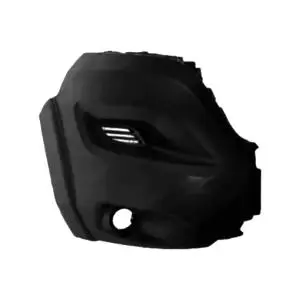 Crosse pare chocs avant droit pour PEUGEOT BOXER Camping-car II ph.2 depuis 2014 Heavy, noir trou AB Acheter Direct