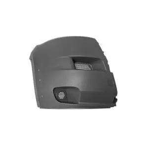 Petit Prix Crosse de pare chocs avant droit pour CITROËN JUMPER II phase 1, 2006-2014, HEAVY, gris, embout Neuf