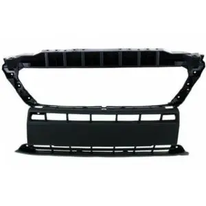 Commande En Gros Pare chocs avant central pour FIAT DUCATO Camping-car III ph.2 depuis 2014, grille inférieure, noir