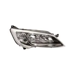 Phare Optique avant droit pour CITROËN JUMPER II phase 2 2014-2023, chromé, H7+H7, moteur, Neuf Expédié Aujourd’hui