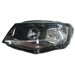 Commander Maintenant Phare Optique avant gauche pour VOLKSWAGEN CADDY IV, 2015-2020, H4-W21/5-H21W, fond noir, Neuf