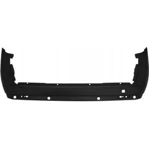 Pare chocs arrière pour OPEL COMBO IV D, 2010-2014 (2 portes arrière – Natural Power), noir, trous radar Produit De Marque