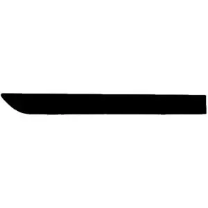 Moulure porte arrière droite pour OPEL CORSA D phase 1, 2006-2010, 5 portes, baguette noire, Neuve Prix Promo