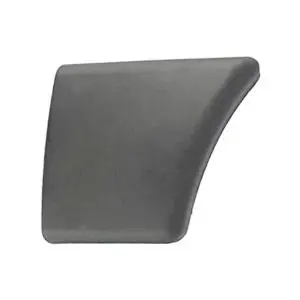 Moulure bouchon latérale sur aile avant droite pour CITROËN BERLINGO I phase 2, 2002-2008, Noire, hauteur 15cm, Neuve Retour Gratuit