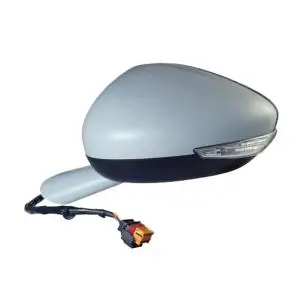 Haute Qualité Rétroviseur gauche pour PEUGEOT 508 I phase 2, 2014-2018, dégivrant, feu clignotant, Neuf à peindre