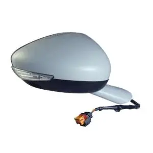 Rétroviseur droit pour PEUGEOT 508 I phase 1, 2011-2014, rabattable électriquement, dégivrant, feu clignotant, Neuf à peindre Produit De Marque