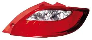Achetez Aujourd’hui Feu arrière droit pour MAZDA 2 II 2007-2014, rouge-incolore, Neuf