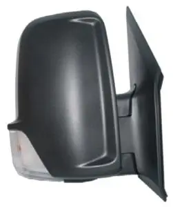 Promotion Saisonnière Rétroviseur droit pour VOLKSWAGEN CRAFTER phase 2 2011-2017, réglage manuel, feu clignotant, noir, Neuf