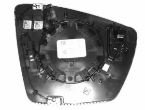 Usine Directe Miroir Glace de rétroviseur droit pour SKODA KAROQ 2017-2022, dégivrant, BLIS, Neuf
