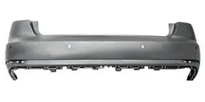 Petit Prix Pare-chocs arrière pour AUDI A4 (B9) 2015-2019, trous radar, Mod. Berline, Neuf à peindre